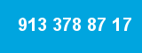 913 378 87 17 913 378 87 17